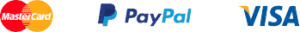 MasterCard, PayPal, Visa